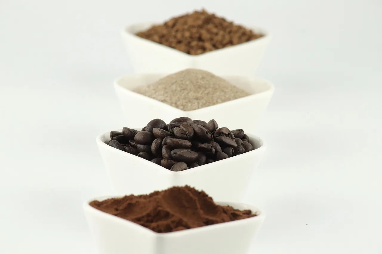 coffee, coffee beans, caffeine, ground coffee, coffee granules, instant coffee. Home coffee mistakes ranked by what they really waste